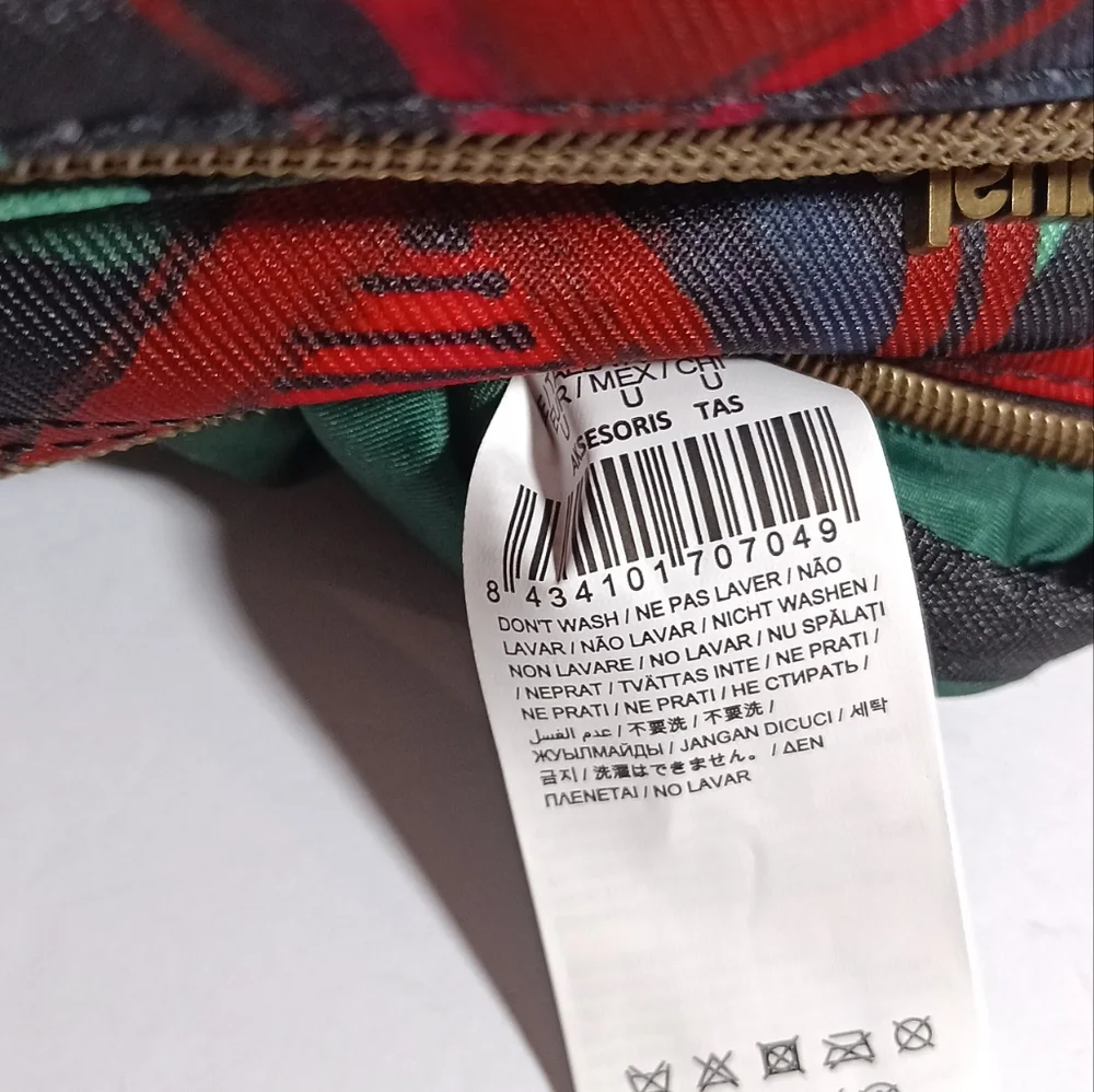 Desigual Bandolera Paulina Woven Cross Body Bag Mix Pattern - Picture 3 of 9